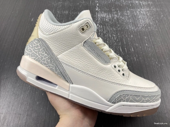 One Kick Jordan 3 Craft Air Ivory FJ9479-100 0803